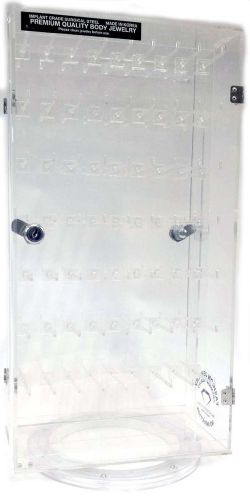 Jewelry Case 9x7 Hooks Display