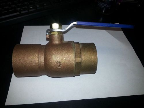 Matco 752 2&#034; 200WOG Brass Ball Valve