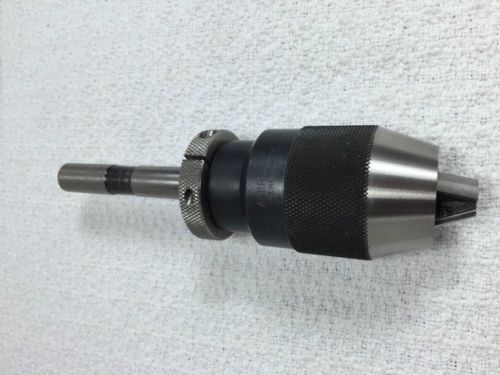 Albrecht Precision Keyless Drill Chuck 3/8&#034; w/ Jacobs 1/2&#034; Shank