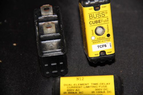 Three Buss Cube Fuses CubeFuse TCF6