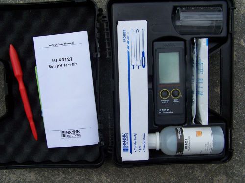 Hanna Instruments Direct Soil ph meter Kit, Model H199121N