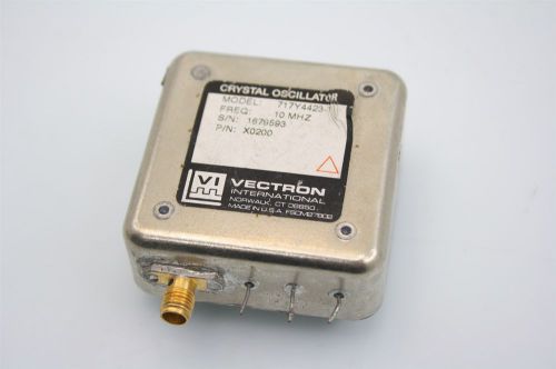 Vectron RF Precision Oven Crystal Oscillator 10MHz GPS OCXO 717Y4423 TESTED