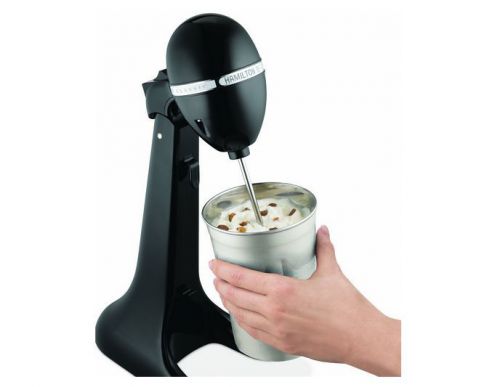 NEW! Classic Milkshake Drink Mixing Mixer Milk Shake Maker Mix Machine Black