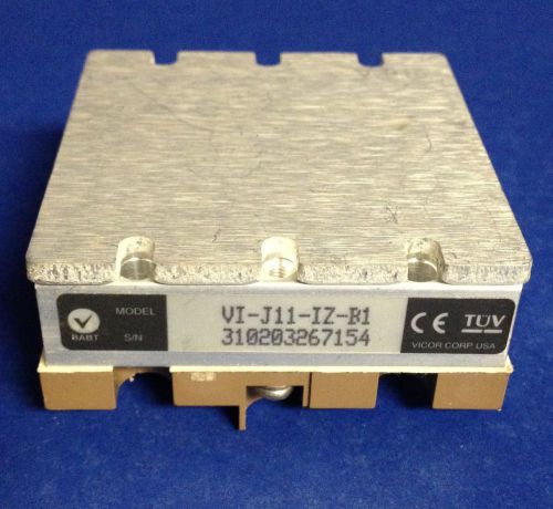 Vicor Corp DC/DC Power Supply Converter # VI-JII-IZ-B1 ~ 24VDC Input 12VDC Out