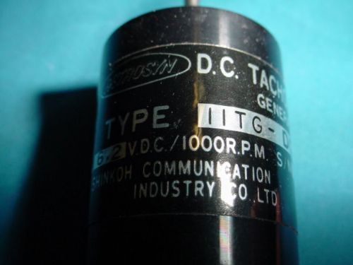 NEW ATROSYN 11TG-D002 6.2 V.D.C./1000 R.P.M. D.C. TACHOMETER GENERATOR