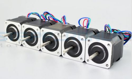 Stepper Motor-SET OF 5(five)- Nema 17 2A 59Ncm(84oz.in)