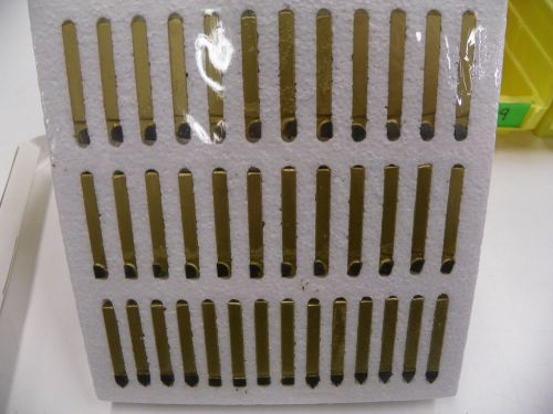 38pc 1/4&#034; BRAZED LATH TOOL BITS  GRADE C6  B249