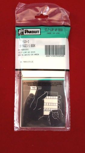 (Lot of 5) Panduit Self-Laminating Cable Marker Book PSCB-3