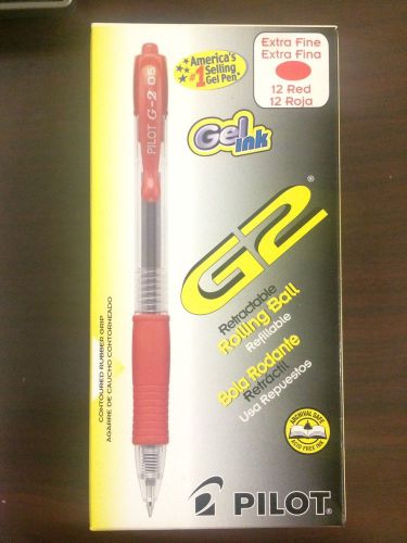 G-2 Pilot Red Pens Extra Fine