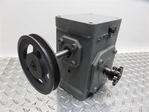 NICE! HYTROL 4A ELECTRIC MOTOR SPEED REDUCER 10:1 RATIO