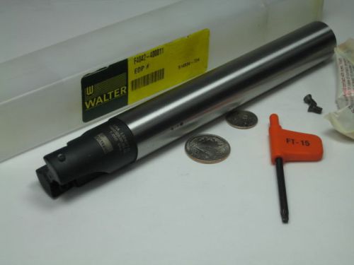 NEW WALTER 1&#034; INDEXABLE F4042.UZ26. CARBIDE INSERT ENDMILL MILLING LATHE TOOL