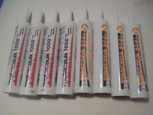 lot of fire caulk 8 tubes