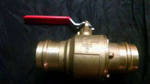 New rwv red-white fig 5020 size 2&#034; ezpress full port sweat ball valve for sale
