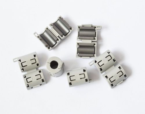 New 100pcs 7mm Gray TDK Clip-on RFI EMI Filter Snap Around Ferrite