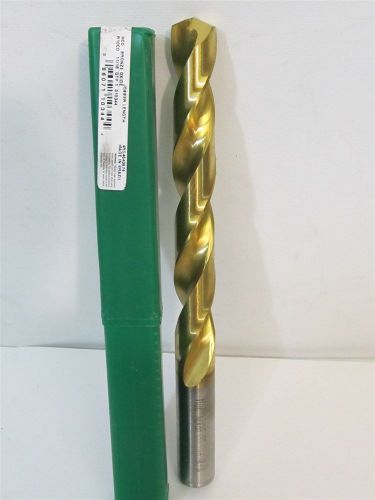 Precision Twist Drill, 010344, 11/16&#034;, TiN, Cobalt, Jobber Length Drill Bit