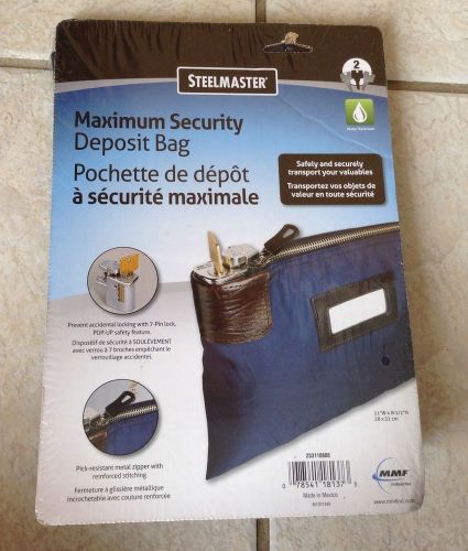 STEELMASTER Maximum Security Deposit Bag (NEW)