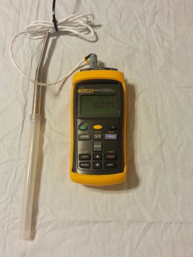 Fluke Hart Scientific 1524 Reference Thermometer w / Hart Scientific 5615 Probe