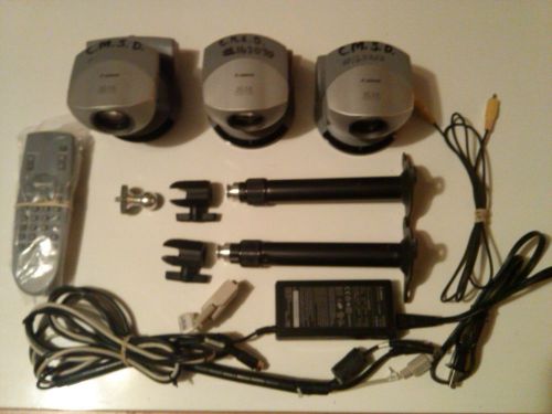 Cannon VC-C4 communication camera lot