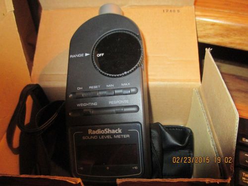 RADIO SHACK  SOUND LEVEL METER      K14