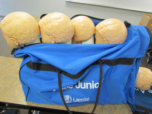 Five - Laerdal Junior CPR Manikins with faces and airways