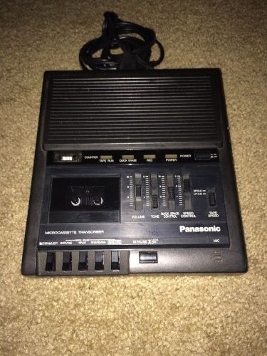 panasonic microcassette transcriber RR-930. Works. No Pedal.