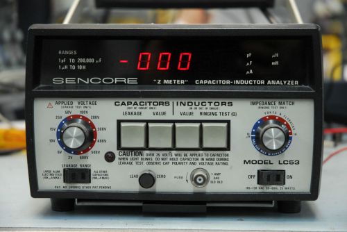 Sencore Z Meter