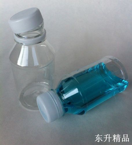 300 New Empty Clear Plastic Juice Drinks Bottles 100 ml item no 66