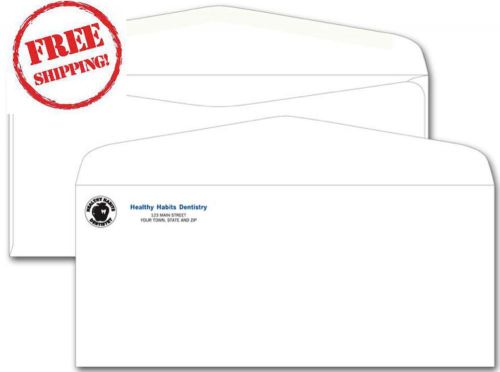 1000 None Window Envelopes Number 10, Imprinted, No Window  NEBS number 740