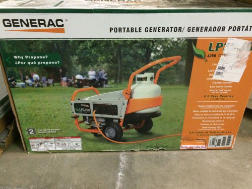 GENERAC LP Series 3250 Portable Propane Generator, LP