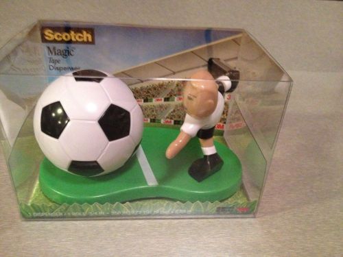 Scotch Magic Tape Dispenser Soccer Player