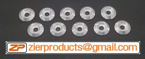 1/4 .250 CNC Billet Aluminum Finishing Washer Qty 100 finish washers