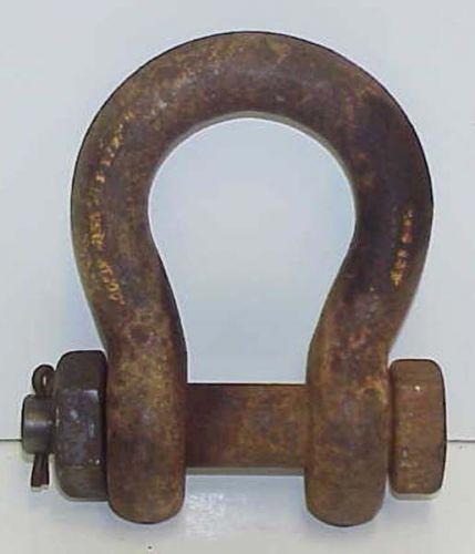 Skookum Nut &amp; Cotter Anchor Shackle Rigging Clevis 26? Ton 1-3/8&#034; Pin