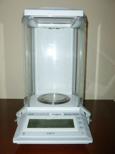 Mettler Toledo AG245 Dual Range Analytical Scale / Balance: 210g / 41g, RS232