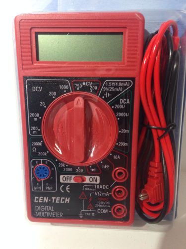 cen-tech 7 function digital multimeter