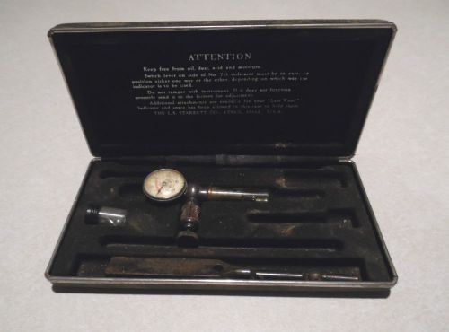 Old Starrett Last Word No. 711-F Dial Indicator