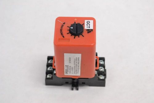 EAGLE 80E3S06A60302 TIME DELAY RELAY MODULE SOCKET 0.4-4SEC 120V-AC B271459