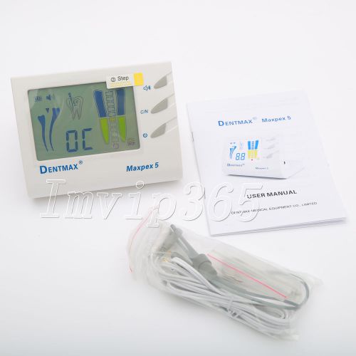 Dental Dentmax Maxpex 5 Endodontic Apex Locator Root Canal Finder Color LCD