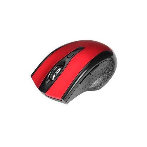 SIIG INC JK-WR0912-S1 ERGONOMIC WL RED 6BUTTON 2.4GHZ