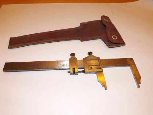 Starrett No.122 7&#034; Vernier Dial Calipers