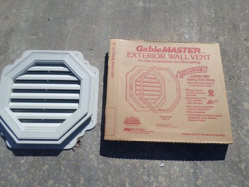 MID AMERICA NEW GABLE VENT  22&#034; Octagon Gablemaster 226 Sienna