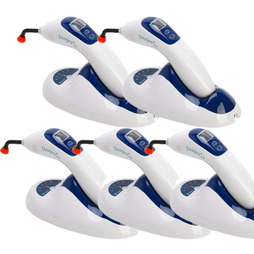 5 Dental 5W Cordless LED Curing Light Lamp 1100-1600mW/cm2 D5 Denjoy