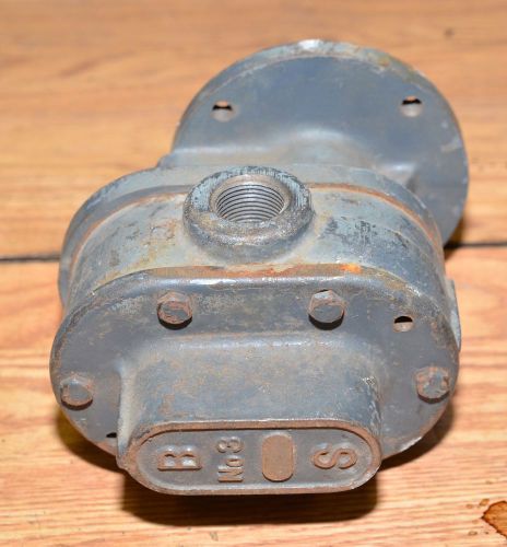 B &amp; S Brown &amp; Sharp No 3 rotary gear pump 3/4 shaft machine shop tool UNTESTED