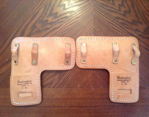 Tree climbing Buckingham leather T-pads