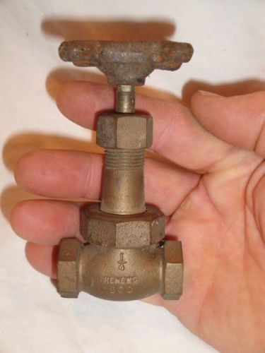 LUNKENHEIMER GAS ENGINE 1/4 200 RENEWO  VALVE- HIT MISS FIG 73PS