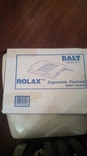 BALT ROLAX ERGONOMIC FOOTREST  #61710 MULTI POSITIONING  BRAND NEW!