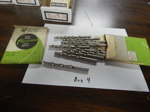 &#034;ptd&#034; twist drill bits  19/64&#034;  lot of 24 pcs. for sale