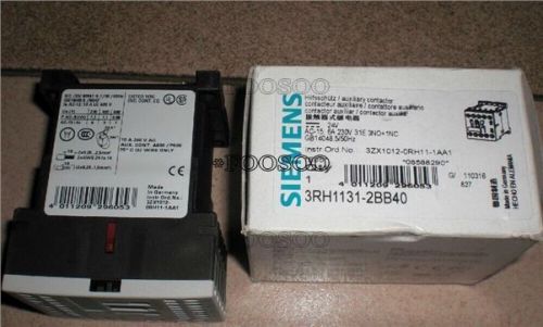 New Siemens Contactor RELAY 3RH1131-2BB40 24VDC