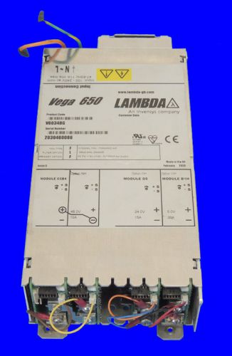 Lambda vega 650 power supply 48v/10a 24v/15a 5v/20a multi-output / warranty for sale