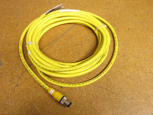 Turck U2143-4 RSC 4.4T-5 Cord Set 250V 4A 4 Pin Male Connector New No Bag