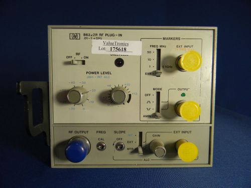 Agilent 86222B 2.4 GHz Sweep Oscillator Plug-In - Parts Unit